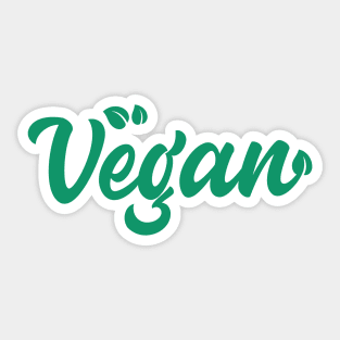 Vegan, Vegan Diet Sticker